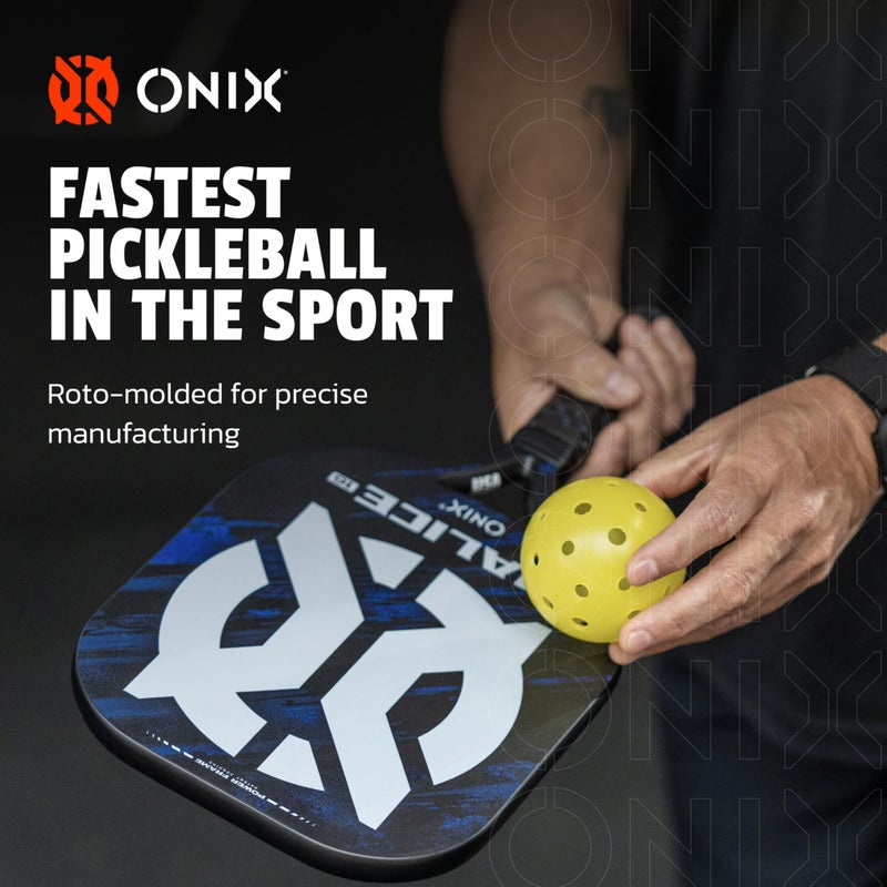 Onix DURA Onix Fast 40 Outdoor Pickleballs â€“ Yellow - Image 5